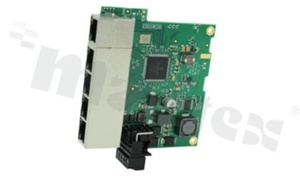 Industrial Unmanaged Gigabit Ethernet Switch; 5x 10/100/1000 Mb/s; operating temperature -40+80 deg.C; supply 5...30VDC