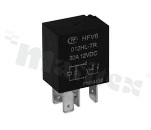 Przekaźnik elektromagnetyczny; prąd znamionowy 20A; napięcie cewki 24VDC; pojedynczy styk przełączny (1C); 20A/13.5VDC; moc cewki 1;6W