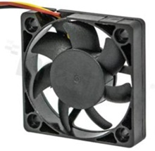 Fan; DC; 12.0VDC; 50x50x10mm; 0.25m3/min; 29.0dB.
