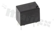 Przekaźnik elektromagnetyczny; prąd znamionowy 2A; napięcie cewki 5VDC; pojedynczy styk przełączny (1C); moc cewki: 200mW; 1A/30VDC; 0.5A/125VAC