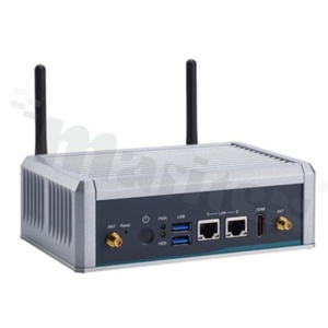 Bezwentylatorowy komputer wbudowany; procesor ARMCortex-A57 + HMP Denver; RAM 8 GB; karta eMMC 32 GB; NVidia Pascal 256CUDA; 1x HDMI; 2x USB 2.0; 1x microUSB; 2x LAN; zasilanie 12V lub 24V DC; temperatura pracy od -30+60C