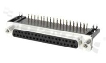 Female D-Sub Connector; 37-contacts; right angle