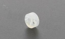 Podstawka pod diodę LED; średnica LED 3.0mm; wysokość A=2.0mm; bezbarwna