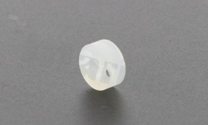 Podstawka pod diodę LED; średnica LED 3.0mm; wysokość A=2.0mm; bezbarwna