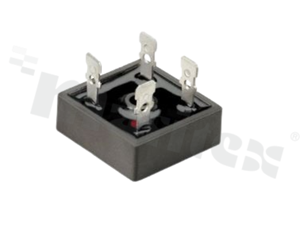 Bridge Rectifier; 600V; 15A; -55+150 deg.C; THT; KBPCW(28.4x28.4x10.97mm)