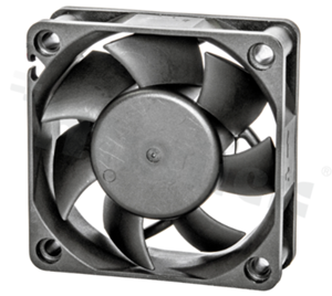 Wentylator; DC; 12.0VDC; 60x60x15mm; 0.35m3/min; 20.0dB.