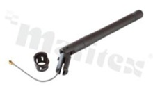 Antena; prętowa łamana; Wi-Fi/Bluetooth/ISM; 2400MHz; liniowa; dookólna; 0.05m; IPEX/U.FL; przykręcana; fi7.8x104.1mm; czarny