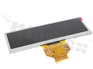 Wyświetlacz TFT; LCD 5.2"; 480xRGBx128 pikseli; cyfrowy; podświetlenie białe LED; kąt widzenia 6:0; transmisyjny; 20 pinów