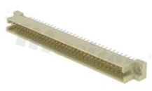 Złącze DIN; typu Q; męskie; 2x32 styki; proste; L=4mm