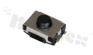 Tact Switch; SMD; dimensions 3.4x4.7; h=2.5mm; vertical; operating force 250gf; button: round