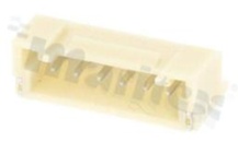 Header for PCB; pitch 2.00mm; 8-contacts; SMD; male; side entry; 100V/2A