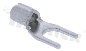 Fork terminal; O5.3mm; for wire 2.5-4.0mm2; Imax= 37A