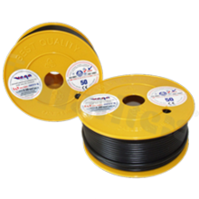 Single wire LGY/H05V-K; with copper multi-strand; black; cross section 2.50mm2; AWG 14; 500V; -40+105 deg.C; 50m.