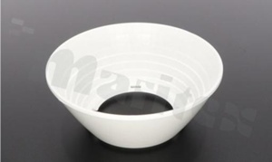 Reflector for LED COB; angle: 90 to 94 degrees FWHM; Number of LEDs: 1; Dimensions: round 82mm; Height: 31mm; meterial: HRPC; Fastening: socket