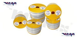 Single wire LGY/H05V-K; with copper multi-strand; white/grey; cross section 1.50mm2; AWG 16; 500V; -40+105 deg.C; 100m.