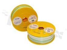 Przewód pojedynczy LGY/H05V-K; z wielodrutową miedzianą żyłą; biały/zielony; przekrój 0.75mm2; AWG 18; 500V; -40+105 st.C; 100m.