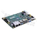 Bezwentylatorowy komputer jednopłytowy 3.5''; IntelCeleron J1900; 2xRAM+8GB; 4xCOM; 5xUSB; 2xLAN; VGA; LVDS; HDMI; DIO; Audio; mSATA; PCIe; temp. pracy: -20+70C; zasilanie 10-24V DC
