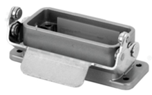 Obudowa panelowa Heavy-Mate seria A10; z uszczelką; prosta; temp. pracy -40°C do 100°C; IP65