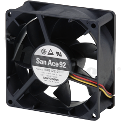 Fan; DC; 12VDC; 92x92x38mm; 3.1m3/min; 50.0dB.