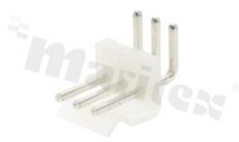Złącze Kablowe do PCB; w rastrze 3.96mm; 3-stykowe; montaż THT; męskie; poziome; 250V/7A
