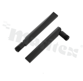 Antena; prętowa łamana; ISM; 410-470MHz; 1.7dBi; VSWR<5.0; liniowa; dookólna; SMA; przykręcana; 135x15.6x13mm