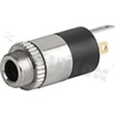 Audio-video connectors; 500 mA; Gold; Panel, Screw, Through Hole; Solder