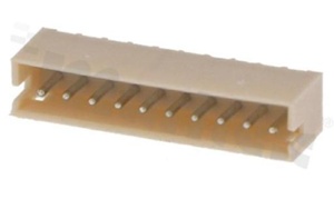 Złącze Kablowe do PCB; w rastrze 1.50mm; 10-stykowe; montaż THT; męskie; pionowe; 50V/1A
