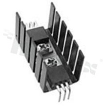 Heatsink; TO-220; 36.80x19.80x21.60mm; black; anodized aluminium; RoHS.