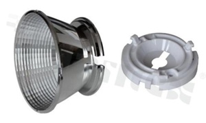 LEDIL LENINA-W-13198 reflector, Wide, 40°, for CREE High Power CX15XX series, diameter: 74mm, Ledil