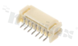 Złącze Kablowe do PCB; w rastrze 2.00mm; 7-stykowe; montaż SMD; męskie; poziome; 100V/2A