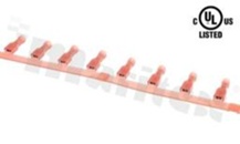 Konektor płaski; żeński; 2.8mm; 0.5mm; na przewód: 0.5-0.75mm2; mosiężny; cynowany; izolowany pełny