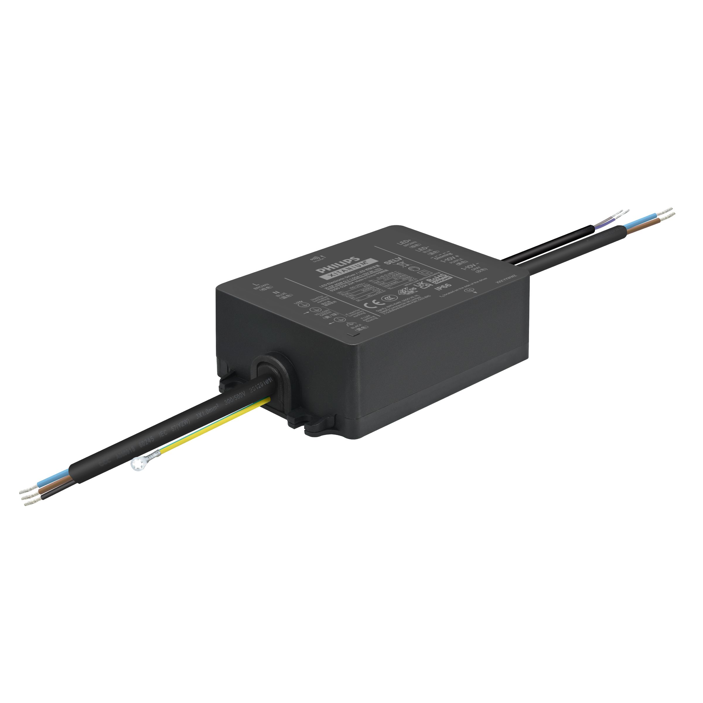 Zasilacz impulsowy; LED; 40W; 32-54V; 0.07-1.05A; 200-254VAC; IP66