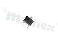 Tranzystor: P-MOSFET; unipolarny; -30V; -0.55A; 1ohm; 0.45W; dioda ESD; -55+150 st.C; SMD; SOT723
