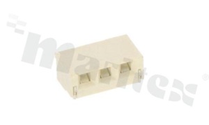 Female socket for LEDs; Number of contacts: 3; load capacity 1A; voltage 125V; works with CLEDLAL03