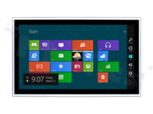Fanless 21.5" Wide-Screen Industrial Panel PC with Intel Core i5-6300U 2.4GHz Processor