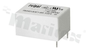 Przekaźnik elektromagnetyczny; prąd znamionowy 5A; napięcie cewki 5VDC; pojedynczy styk przełączny (1C); 5A/30VDC; 5A/250VAC