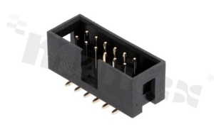 Złącze do PCB; w rastrze 2.54mm; 12-stykowe; montaż: SMD; męskie; proste