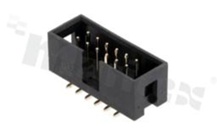 Złącze do PCB; w rastrze 2.54mm; 12-stykowe; montaż: SMD; męskie; proste