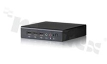 BoxComputer; VIA Elite E1000Cortex A9 1.0GHz dualCore; 2GB RAM; 4GB eMMC; mSATA; Micro SD slot; 4x USB;COM; DIO; mini HDMI; LAN; mPCIe; supply 12 V; operating temperature: -5+50C