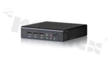 BoxComputer; VIA Elite E1000Cortex A9 1.0GHz dualCore; 2GB RAM; 4GB eMMC; mSATA; Micro SD slot; 4x USB;COM; DIO; mini HDMI; LAN; mPCIe; supply 12 V; operating temperature: -5+50C