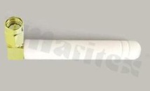 Antena; prętowa kątowa; GSM; 900-1800MHz; 2.0dBi; VSWR<2.5; liniowa; dookólna; SMA; przykręcana; 48x16.7mm; biały
