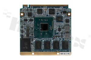 Komputer jednopłytkowy Qseven 2.0; E3825 2-Core 1.33GHz/ E3845 4-Core 1.91GHz ; do 4GB RAM; do 32GB eMMC; 6x USB 2.0; 2x SATA; UART; SDIO 8bit; LPC; SMBus; I2C; 3x PCIex1; HDMI; LVDS; Audio; LAN; OS:Win 8.1/ Linux/Android; temperatura pracy : 0+60C