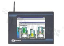 Bezwentylatorowy komputer panelowy 8.4"; TFT LCD; 250 nitów; SVGA; dotykowy:rez; AMD LX800 500 MHz; RAM+1GB; 3xCOM; 2xUSB; 2xLAN; VGA; Audio; miniPCI; P104; PS/2; temp. pracy 0+50C; zasilanie 16-28V DC