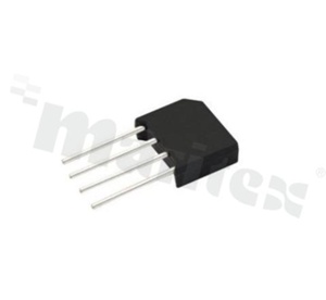 Bridge Rectifier; 1000V; 2A; -55+150 deg.C; THT; RS2(17.6x15x6.4mm)