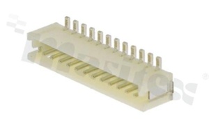 Złącze Kablowe do PCB; w rastrze 1.50mm; 12-stykowe; montaż SMD; męskie; pionowe; 50V/1A