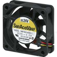 Fan; oil-proof; DC; 24VDC; 60x60x20mm; 0.69m3/min; 42.0dB.