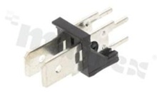 Terminal block; pitch 5.08mm; 2-contacts; THT; male; top entry; 250V/25A