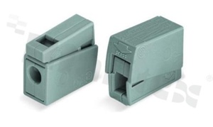 Szybkozłączka instalacyjna; zacisk sprężynowy; przekrój przewodu 0.5-2.5mm2; 24A/400V