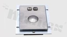 Trackball z dwoma przyciskami; USB; 110mm x 83mm; wandaloodporna; montaż od spodu