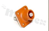 Złącze; gniazdo męskie; śrubowe; seria SurLok Plus; 5.7mm; 1pin; IP67; 120A; 1000V; kolor pomarańczowy